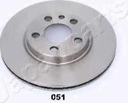 Japanparts DI-051 - Спирачен диск vvparts.bg