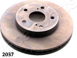 Japanparts DI-2037 - Спирачен диск vvparts.bg