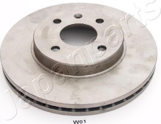 Japanparts DI-W01 - Спирачен диск vvparts.bg