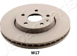 Japanparts DI-W17 - Спирачен диск vvparts.bg