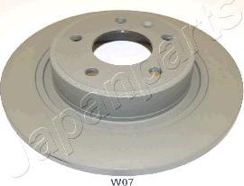 Japanparts DP-W07 - Спирачен диск vvparts.bg