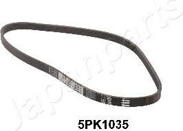 Japanparts DV-5PK1035 - Пистов ремък vvparts.bg