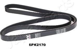 Japanparts DV-6PK2170 - Пистов ремък vvparts.bg