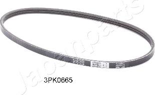 Japanparts DV-3PK0665 - Пистов ремък vvparts.bg