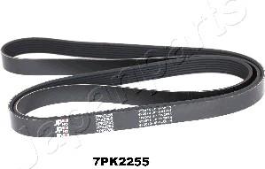 Japanparts DV-7PK2255 - Пистов ремък vvparts.bg