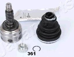 Japanparts GI-361 - Каре комплект, полуоска vvparts.bg