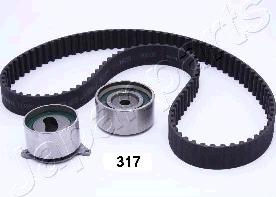 Japanparts KDD-317 - Комплект ангренажен ремък vvparts.bg