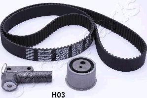 Japanparts KDD-H03 - Комплект ангренажен ремък vvparts.bg