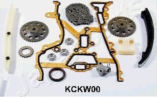 Japanparts KDK-W00 - Комплект ангренажна верига vvparts.bg