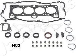 Japanparts KG-H03 - Комплект гарнитури, цилиндрова глава vvparts.bg