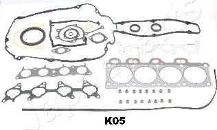 Japanparts KM-K05 - Пълен комплект гарнитури, двигател vvparts.bg