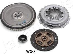 Japanparts KV-W00 - Комплект съединител vvparts.bg