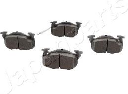 Japanparts PA-0035AF - Комплект спирачно феродо, дискови спирачки vvparts.bg