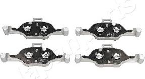 Japanparts PA-0128AF - Комплект спирачно феродо, дискови спирачки vvparts.bg