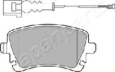 Japanparts PP-0922AF - Комплект спирачно феродо, дискови спирачки vvparts.bg