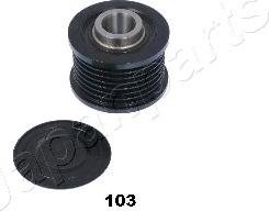 Japanparts RA-103 - Ремъчна шайба, генератор vvparts.bg