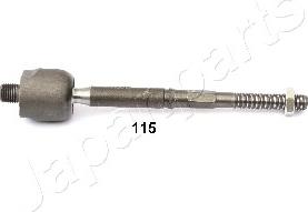 Japanparts RD-115 - Аксиален шарнирен накрайник, напречна кормилна щанга vvparts.bg