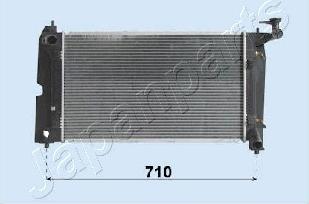 Japanparts RDA153116 - Радиатор, охлаждане на двигателя vvparts.bg