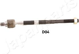 Japanparts RD-D04 - Аксиален шарнирен накрайник, напречна кормилна щанга vvparts.bg