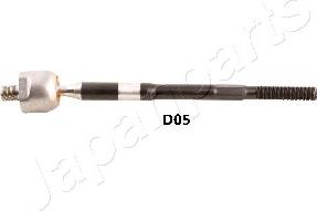 Japanparts RD-D05 - Аксиален шарнирен накрайник, напречна кормилна щанга vvparts.bg