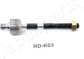 Japanparts RD-K03 - Аксиален шарнирен накрайник, напречна кормилна щанга vvparts.bg