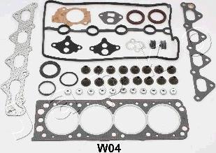 Japko 48W04 - Комплект гарнитури, цилиндрова глава vvparts.bg