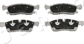 Japko 50915 - Комплект спирачно феродо, дискови спирачки vvparts.bg