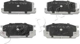 Japko 50229 - Комплект спирачно феродо, дискови спирачки vvparts.bg