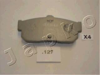 Japko 51127 - Комплект спирачно феродо, дискови спирачки vvparts.bg
