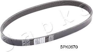 Japko 5PK670 - Пистов ремък vvparts.bg