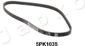 Japko 5PK1035 - Пистов ремък vvparts.bg