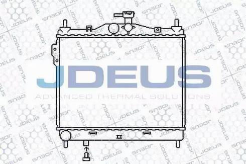 Jdeus 054M16 - Радиатор, охлаждане на двигателя vvparts.bg