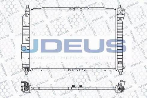 Jdeus 056M08 - Радиатор, охлаждане на двигателя vvparts.bg