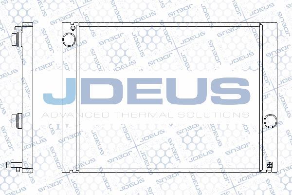 Jdeus 005M22 - Радиатор, охлаждане на двигателя vvparts.bg