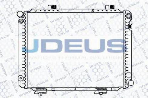 Jdeus 017B10 - Радиатор, охлаждане на двигателя vvparts.bg