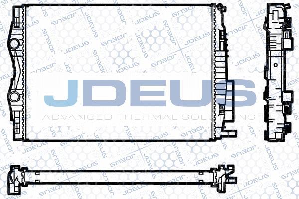 Jdeus 023M92 - Радиатор, охлаждане на двигателя vvparts.bg