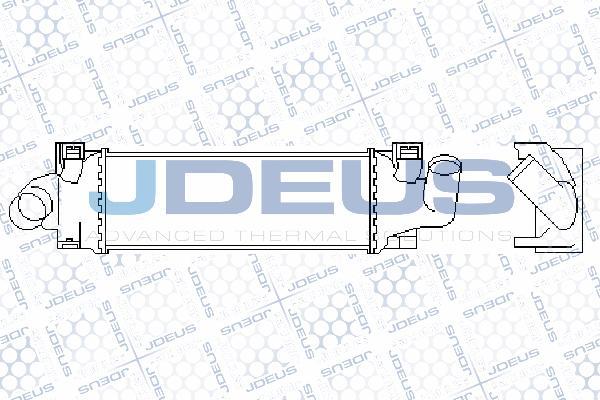 Jdeus 812M26A - Интеркулер (охладител за въздуха на турбината) vvparts.bg