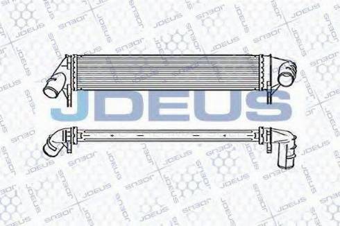 Jdeus 823M52 - Интеркулер (охладител за въздуха на турбината) vvparts.bg