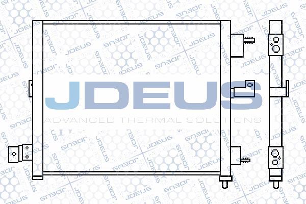 Jdeus 754M09 - Кондензатор, климатизация vvparts.bg