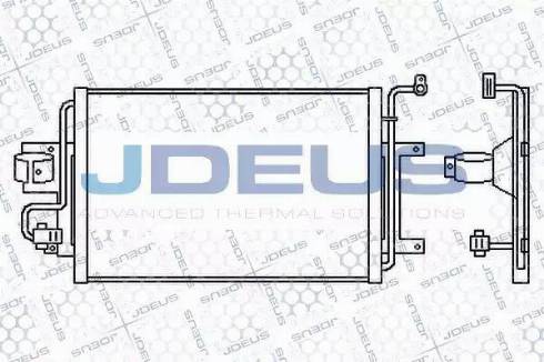 Jdeus 701M06 - Кондензатор, климатизация vvparts.bg