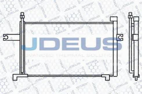 Jdeus 719M55 - Кондензатор, климатизация vvparts.bg