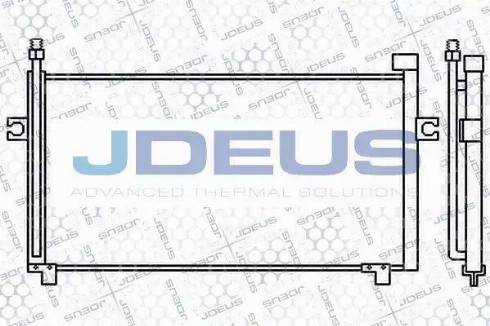 Jdeus 719M17 - Кондензатор, климатизация vvparts.bg