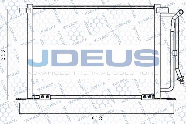 Jdeus 712M07 - Кондензатор, климатизация vvparts.bg