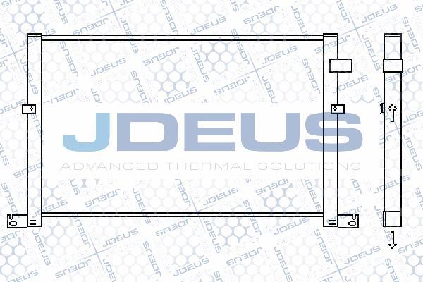 Jdeus 712M23 - Кондензатор, климатизация vvparts.bg