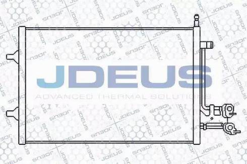 Jdeus 712M27 - Кондензатор, климатизация vvparts.bg