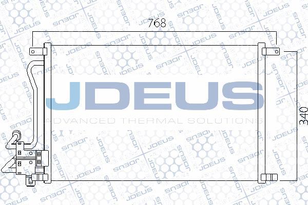 Jdeus 712M77 - Кондензатор, климатизация vvparts.bg