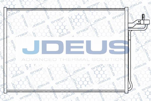 Jdeus 731M18 - Кондензатор, климатизация vvparts.bg