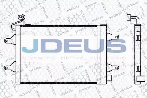 Jdeus 738M02 - Кондензатор, климатизация vvparts.bg