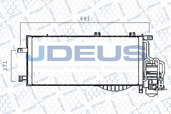 Jdeus 720M16 - Кондензатор, климатизация vvparts.bg