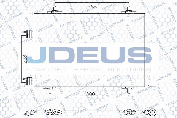 Jdeus 721M51 - Кондензатор, климатизация vvparts.bg